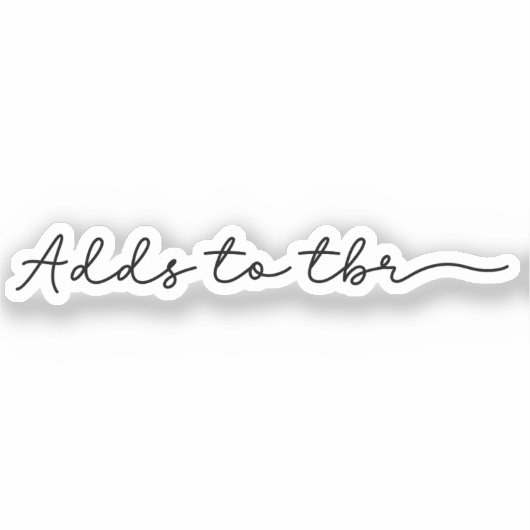 TBRに追加 シール (正面)