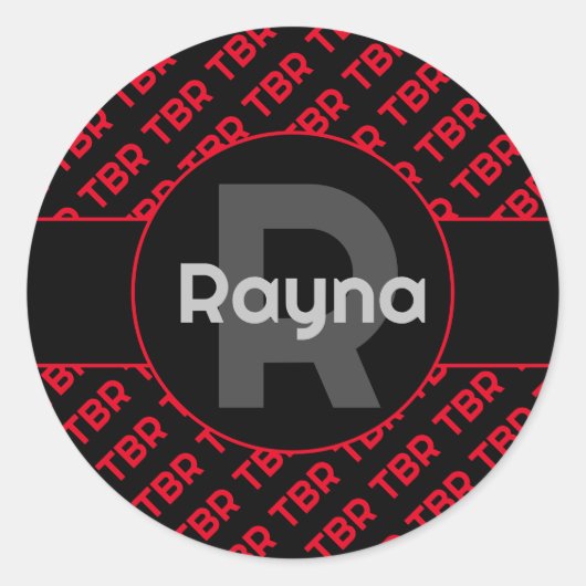 TBRをモノグラムの終了しない ラウンドシール (正面)