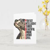 TBull 完璧な賢さと優しさの美しいユニークさ カード (黄色い花)