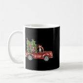 Tbull On Car Christmas Ornament Funny Xmas  コーヒーマグカップ (左)
