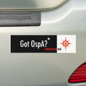 TCのバンパーステッカー バンパーステッカー (車上)