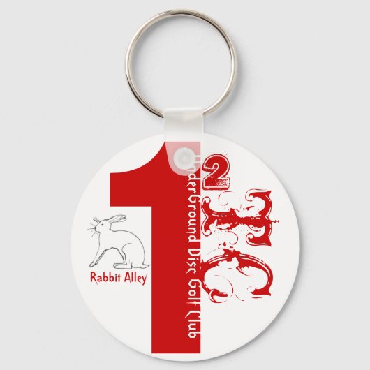 TCアンダーグラウンドDGクラブ キーホルダー (正面)