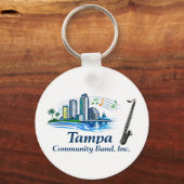 TCBアルト/バス クラリネット ロゴ キーチェーン (裏面)