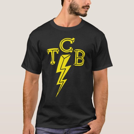 TCB クラシック ロック ロカビリー ガール Tシャツ (正面)