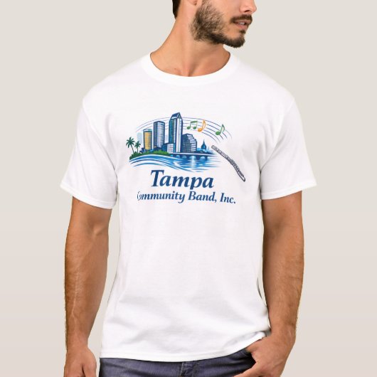 TCB フルート ロゴTシャツ Tシャツ (正面)