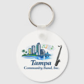 TCB Alto/Bass Clarinet Logo Keychain キーホルダー (裏面)