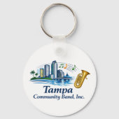 TCB Baritone/Euphonium/Tuba Logo Keychain キーホルダー (裏面)