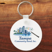 TCB Clarinet Logo Keychain キーホルダー (正面)