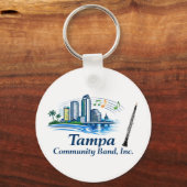 TCB Oboe Logo Keychain キーホルダー (裏面)