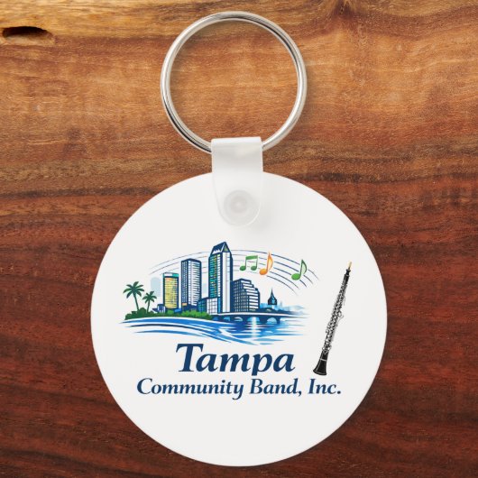 TCB Oboe Logo Keychain キーホルダー (裏面)