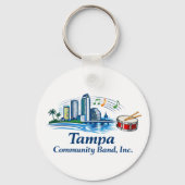 TCB Percussion Logo Keychain キーホルダー (正面)