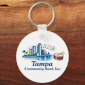 TCB Percussion Logo Keychain キーホルダー (正面)