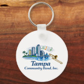 TCB Trombone Logo Keychain キーホルダー (裏面)