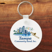 TCB Trombone Logo Keychain キーホルダー (正面)