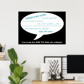 TCCくもの巣再設計ポスター ポスター (ホームオフィス)