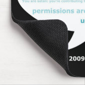 TCCのくもの巣のデザイン変更のマウスパッド マウスパッド (コーナー)