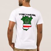 Tchetchenie map tシャツ (裏面)
