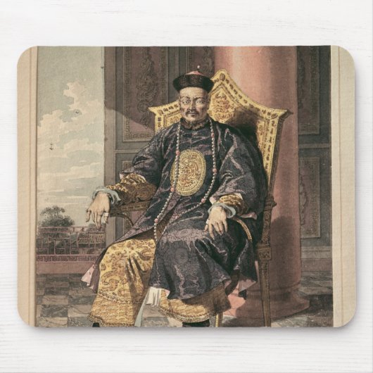 Tchienの肺皇帝1793年のポートレート マウスパッド (正面)