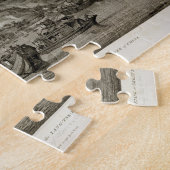 Tchinのシャン族の眺め、かYの金島、 ジグソーパズル (側面)