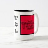 TCL 2ショーのマグ ツートーンマグカップ (正面右)