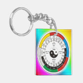 TCMオルガンクロック キーホルダー (正面左)