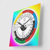 TCMオルガンクロック スクエア壁時計 (傾斜)