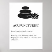 TCM Wall Art for Acupuncture Wall Chart ポスター (正面)