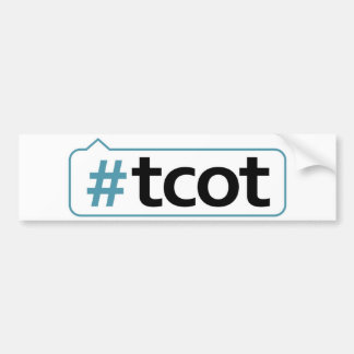 #tcotのバンパーステッカー バンパーステッカー