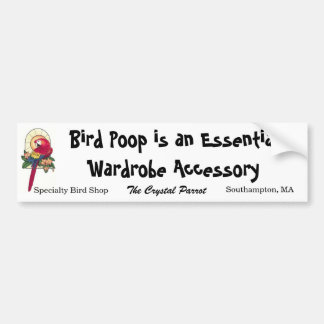 TCPの鳥のウンチ バンパーステッカー