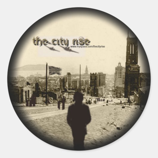 TCR -旅行の家庭のステッカー(6)のシート ラウンドシール (正面)