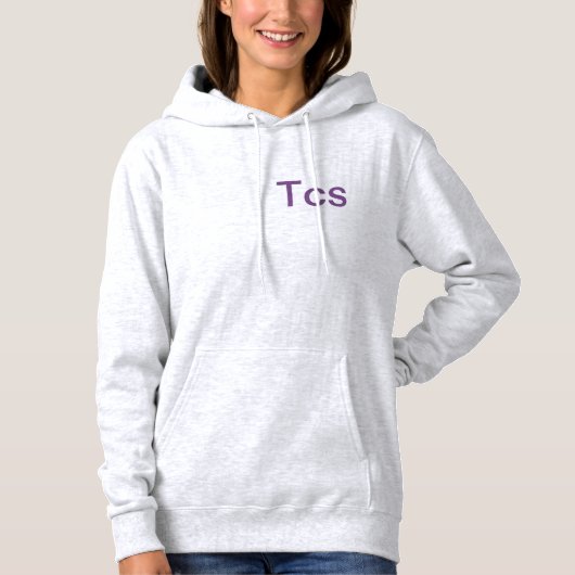 tcsのhoddie パーカ (正面)