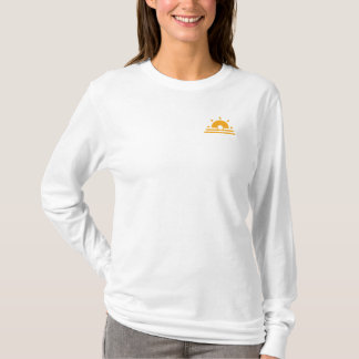 TCS日曜日アイコン女性の長袖のTシャツ Tシャツ