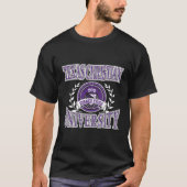 Tcu Horned Frogs Laurels正式ライセンス Tシャツ (正面)