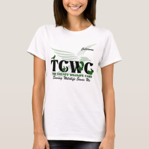 TCWCのロゴのワイシャツ の名前をカスタムする Tシャツ