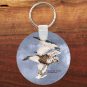 TCWC – アメリカン・ケストレル キーホルダー (正面)