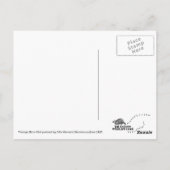 TCWC – バーンフクロウヴィンテージ ポストカード (裏面)