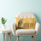 TCWC -メンフクロウのヴィンテージ ランバークッション (椅子)