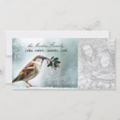 TCWC -休日のSnowyのイエスズメ シーズンカード (正面)