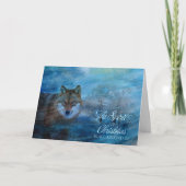 TCWC - Blue Wolf Christmas シーズンカード (正面)