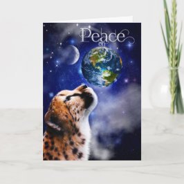 TCWC - Christmas Peace on Earth Cheetah シーズンカード