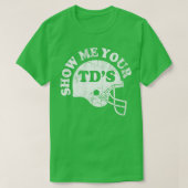 TDの表示 Tシャツ (デザイン正面)