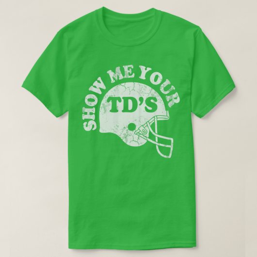 TDの表示 Tシャツ (デザイン正面)