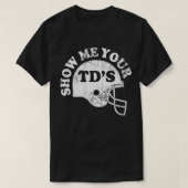 TDの表示 Tシャツ (デザイン正面)