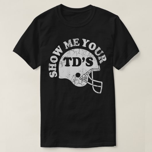 TDの表示 Tシャツ (デザイン正面)