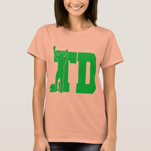 TDサッカーTシャツ Tシャツ (正面)