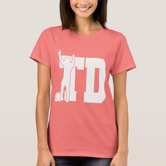 TDサッカーTシャツ Tシャツ (正面)