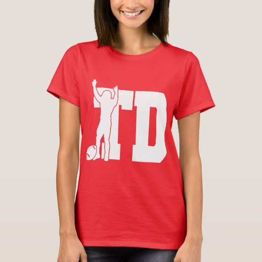 TDサッカーTシャツ Tシャツ (正面)