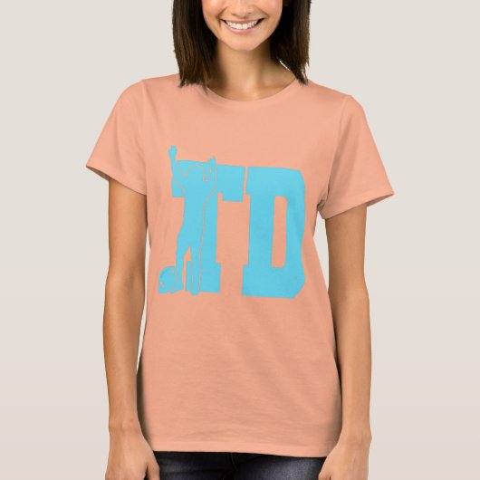 TDサッカーTシャツ Tシャツ (正面)