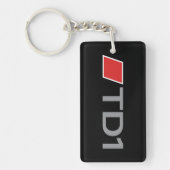 TD1 Keychain キーホルダー (正面)