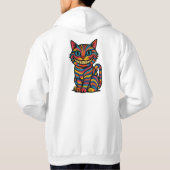 TD23 PDXチェシャーブルズアイフード付きスウェットシャツ パーカ (裏面)